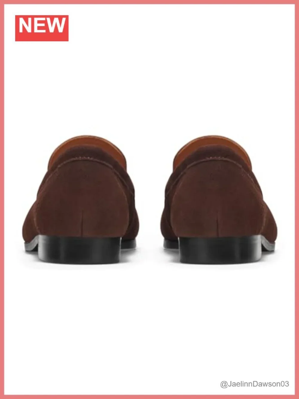 Women's Suede Slip-On Penny Loafers with Cushioned Insole